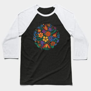 Another Floral Retro Baseball T-Shirt